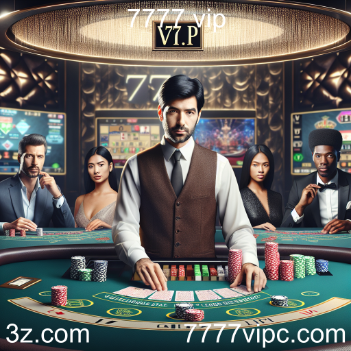 Experiência Imersiva no Cassino Ao Vivo do 7777 VIP